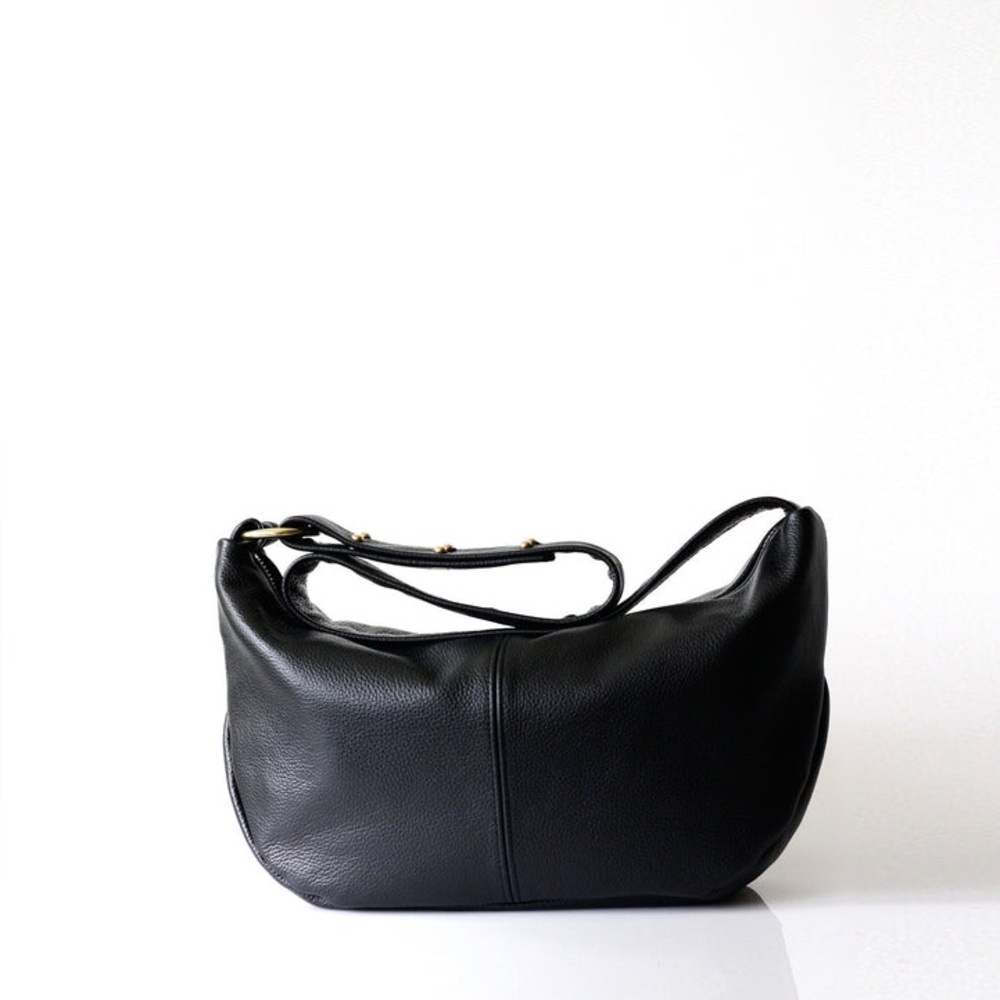 Opelle Cream Colour Roberta Sling Leather Shoulder Tote Bag